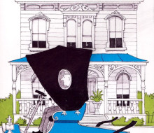 Arriving at the House